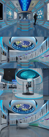 科技展厅3DMAX模型