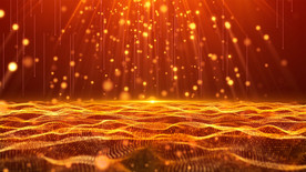 粒子海洋背景视频