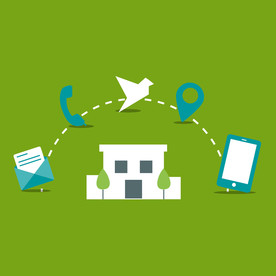 矢量图 互联网 技术 业务