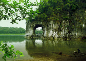 桂林 风景 合成画