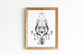 星座文化艺术装饰画