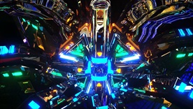 闪耀酒吧夜店荧光霓虹灯机械舞2