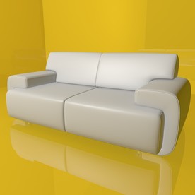 沙发模型 休闲沙发 休闲座椅