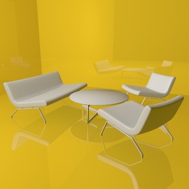 沙发模型 休闲沙发 休闲座椅