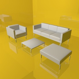 沙发模型 休闲沙发 休闲座椅