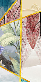 装饰几何玄关画 TIF分层