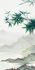 大气中式新山水画 TIF分层