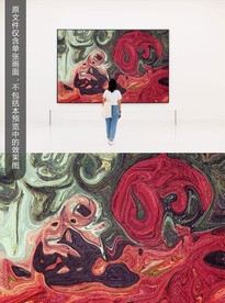 抽象艺术画框画背景