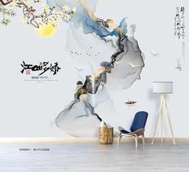 抽象线条 装饰画