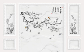 花鸟新意境山水画 TIF分层