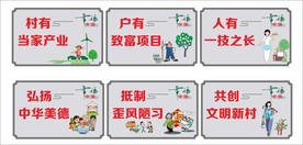 美丽乡村文化墙