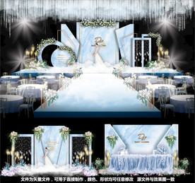 婚礼设计主题婚礼蓝色婚礼