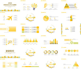 清新简约说课教育培训PPT课件