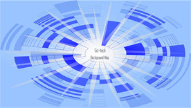 矢量图科技素材极坐标背景图