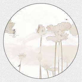 现代组合无框画