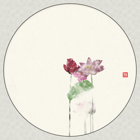 现代组合无框画