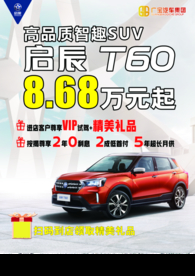 全新T60宣传单张