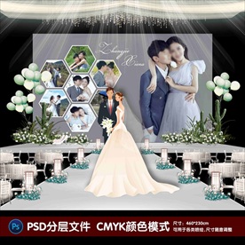 婚礼照片墙