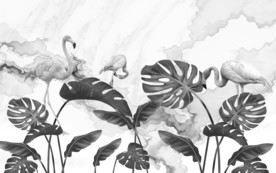 立体装饰画 TIF分层 爵士白