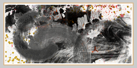 现代组合无框画