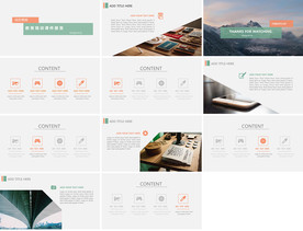 简约多彩时尚教育培训PPT课件