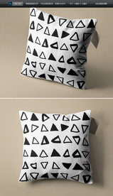 高档抱枕图案 轻奢北欧抱枕