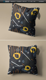 高档抱枕图案 轻奢北欧抱枕