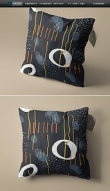 高档抱枕图案 轻奢北欧抱枕