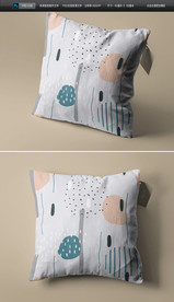 高档抱枕图案 轻奢北欧抱枕