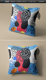 高档抱枕图案 轻奢北欧抱枕