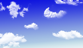 蓝天白云