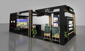 房地产展台3d设计