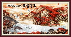 鸿运当头装饰画