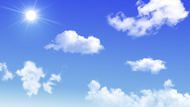 蓝天白云