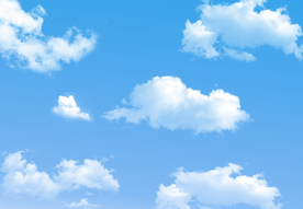 蓝天白云