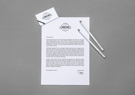 标志贴图vi样机