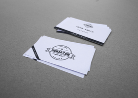 高端名片vi贴图效果图