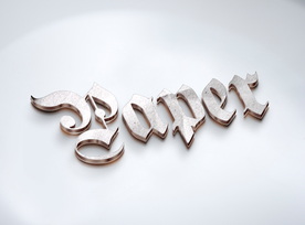 logo金属效果vi贴图