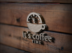 logo金属效果贴图样机