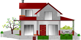 别墅建筑效果图