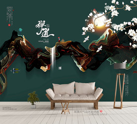 新古典国潮风背景墙