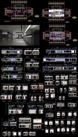 CAD办公室施工图