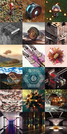 31组C4D创意科幻模型