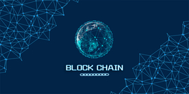 未来科技点粒子地球设计背景