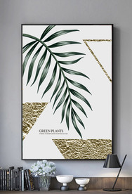 现代北欧小清新植物装饰画