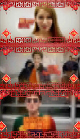 鼠年无缝循环视频边框AE模板