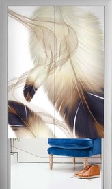 门帘窗帘卷帘遮光帘卷帘图案图案