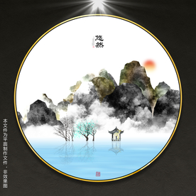 创意线条装饰画