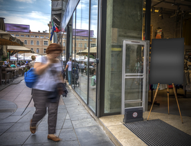 户外广告牌样机