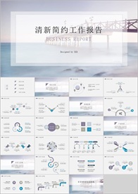 PPT模板 商业 大气 简约